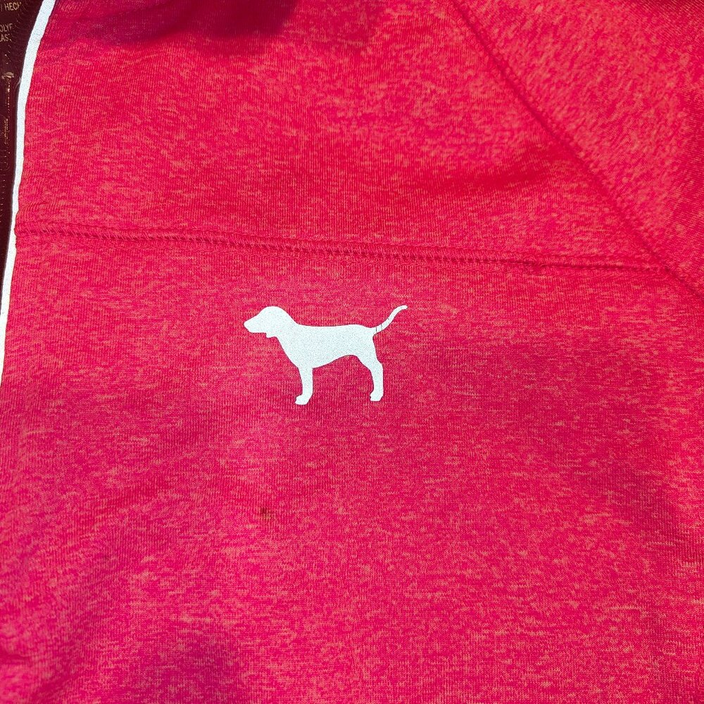 Women's Victoria's Secret Pink Zip Up Jacket Sportswear Athletic Material Small - Picture 3 of 8